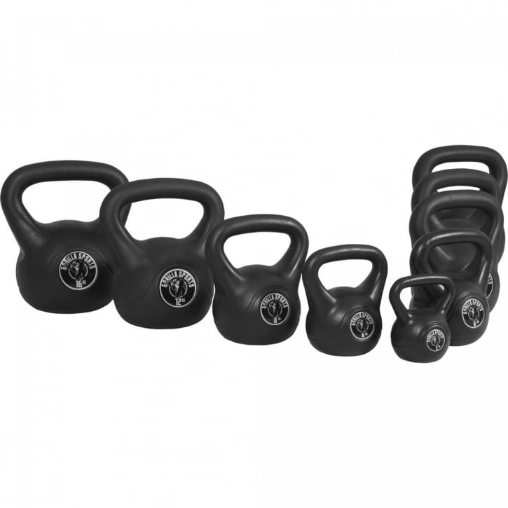 Kettlebell GS Svart 113kg ink Stativ