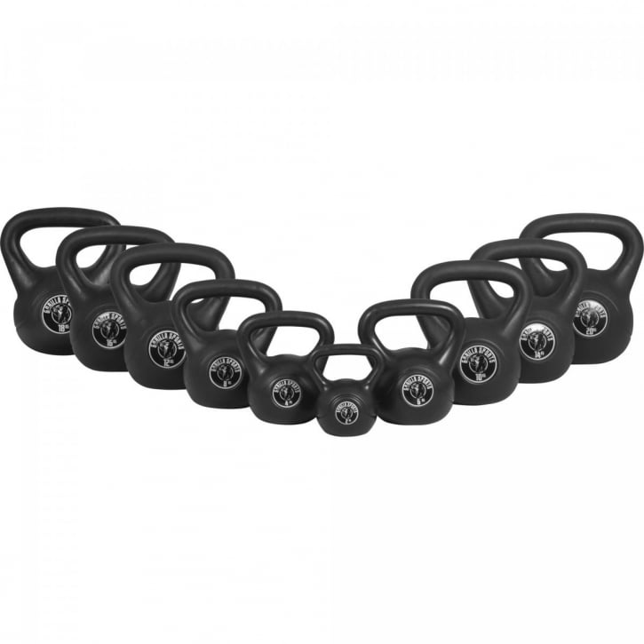 Kettlebell GS Svart 113kg ink Stativ