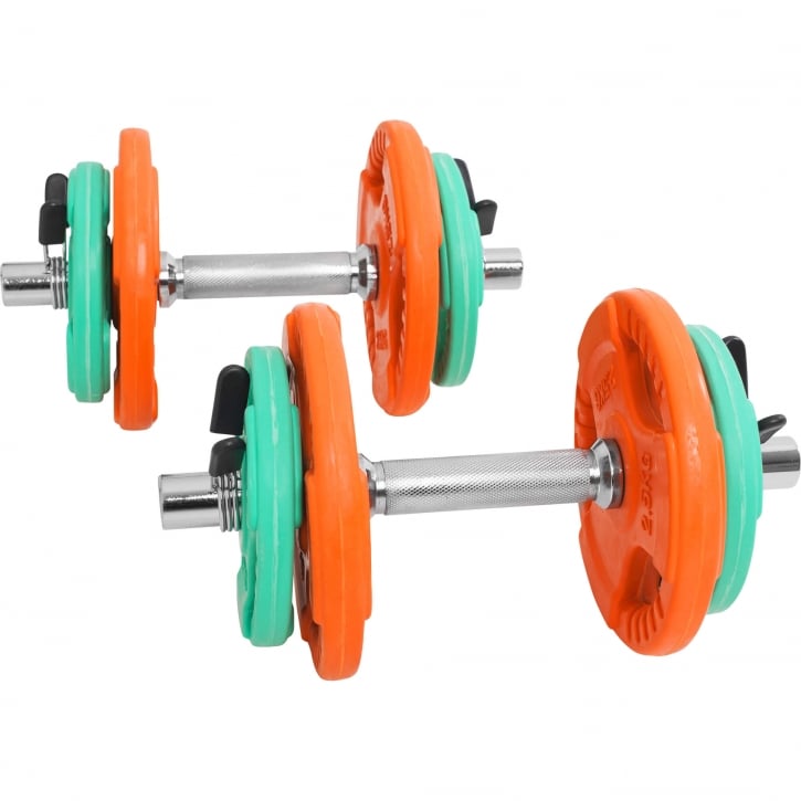 Hantlar Trigrip 31mm - 2x10kg