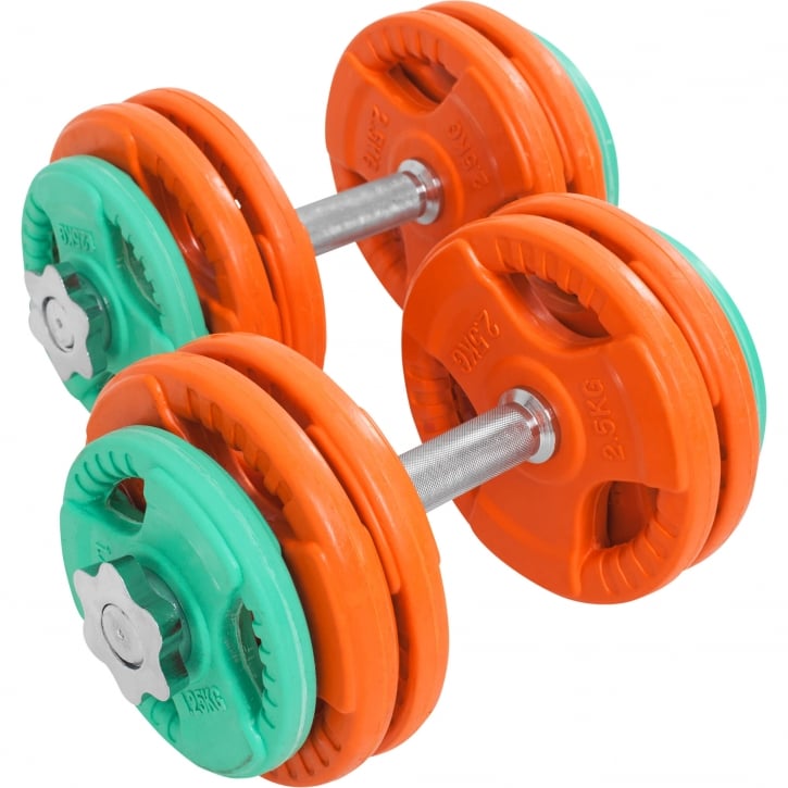 Hantlar Trigrip 31mm - 2x15kg