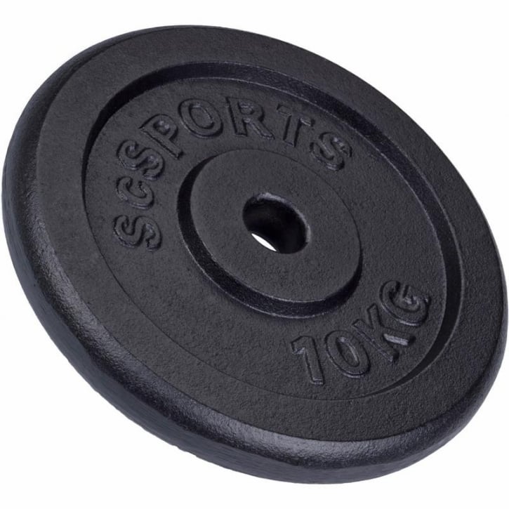 Viktskivor ScSPORTS Gjutjärn - 2x10kg