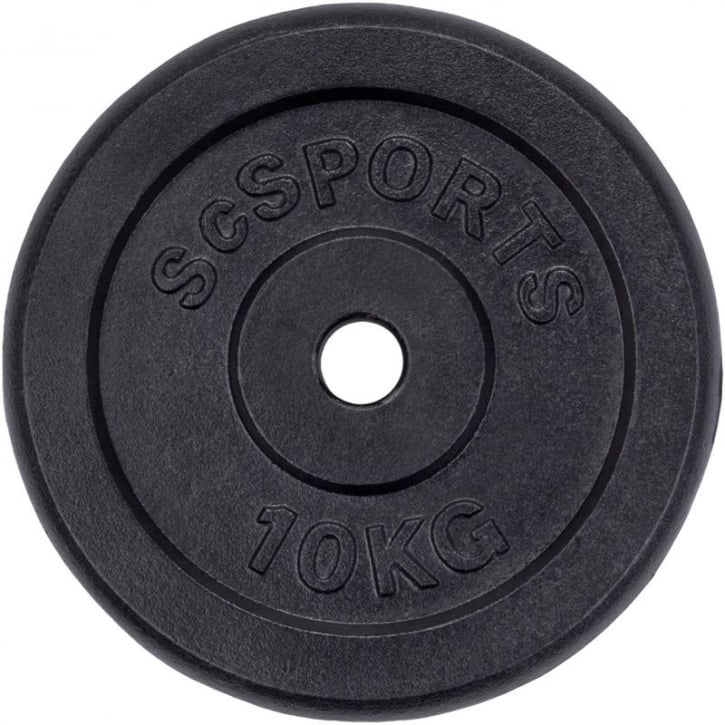 Viktskivor ScSPORTS Gjutjärn - 2x10kg