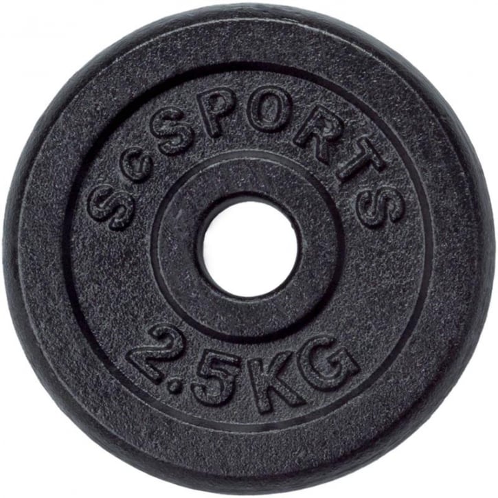 Viktskivor ScSPORTS Gjutjärn - 4x2,5kg