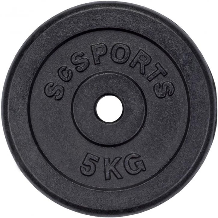 Viktskivor ScSPORTS Gjutjärn - 4x5kg