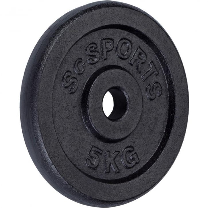 Viktskivor ScSPORTS Gjutjärn - 4x5kg