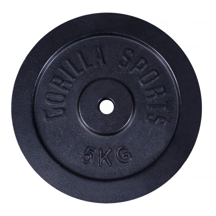 Viktskivor IRON Black - 2x10kg 2x5kg