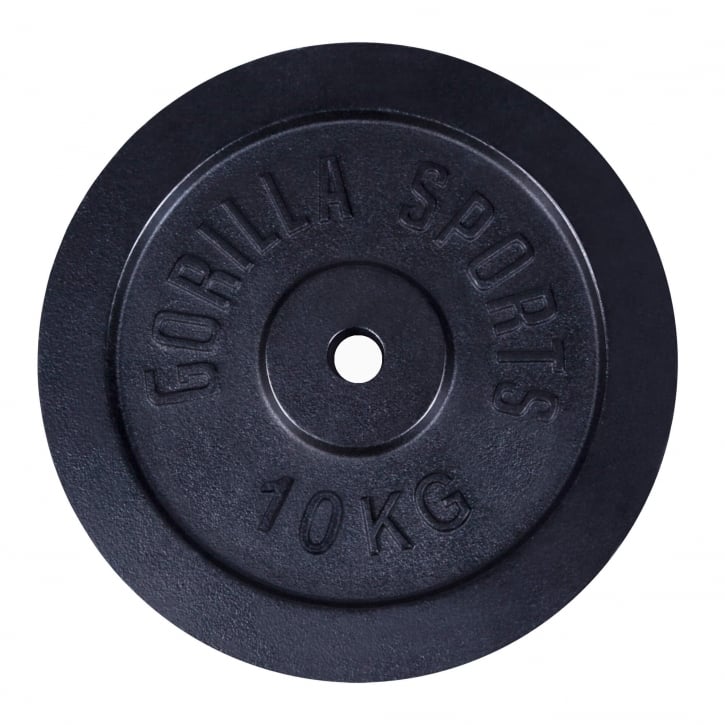 Viktskivor IRON Black - 2x10kg 2x5kg