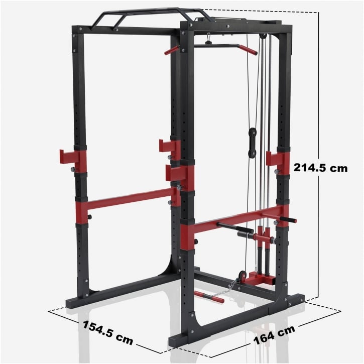 Power Rack Cage - Ink kabelstation