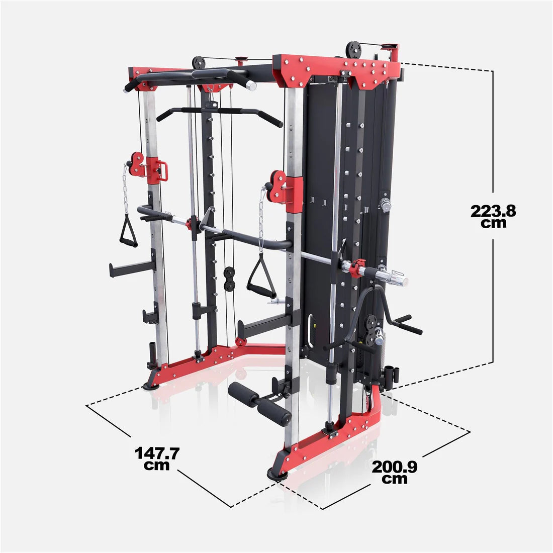 Smithmaskin MULTI Kabelmaskin - Viktmagasin 2x60kg