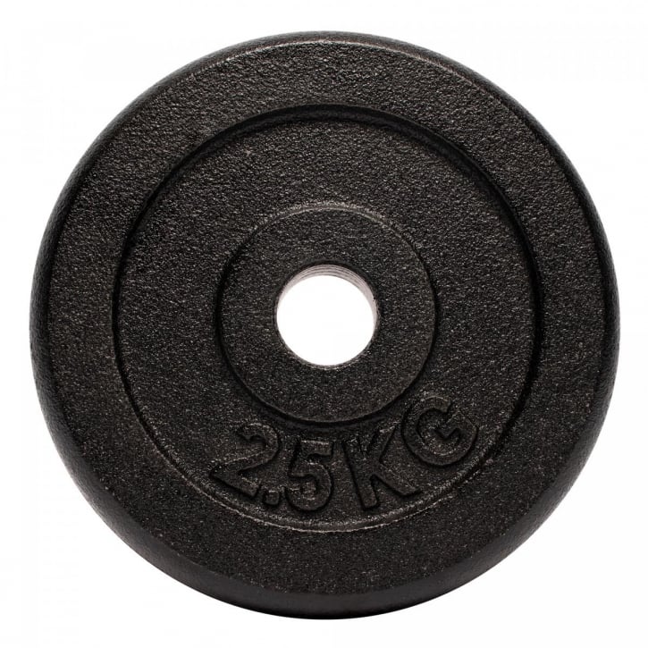 Hantlar 25mm Gjutjärn - 2x7,5kg 2x12,5kg