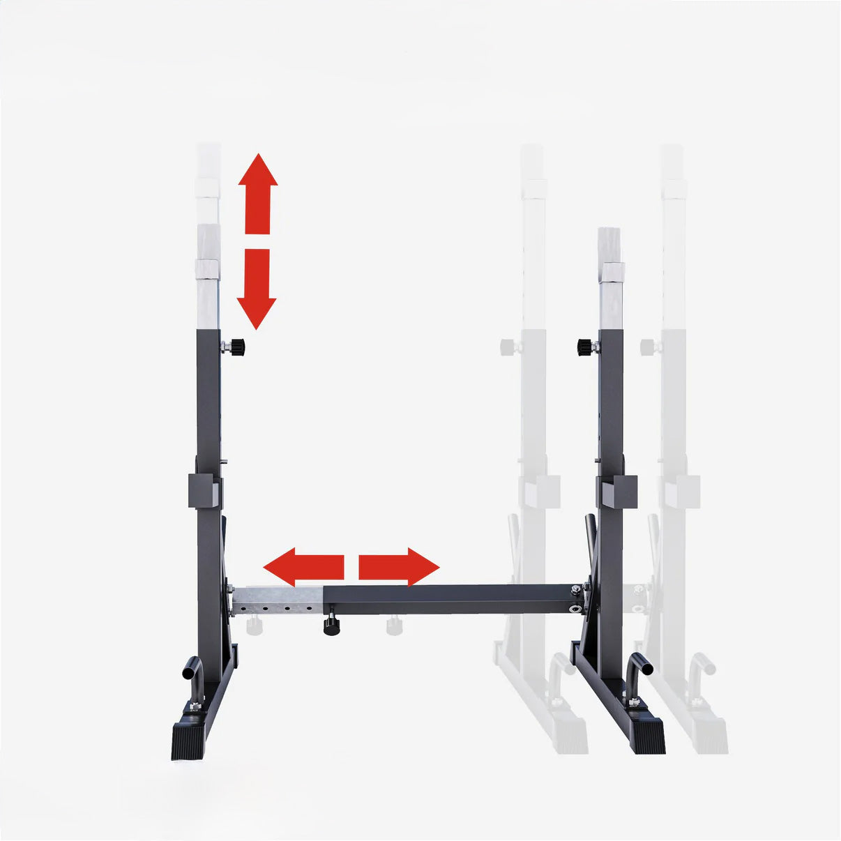 Skivstångsställning Squat Rack Advanced