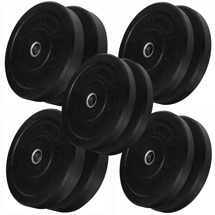 Bumper Plates HiTemp Paket 51mm 2x5-2x25kg