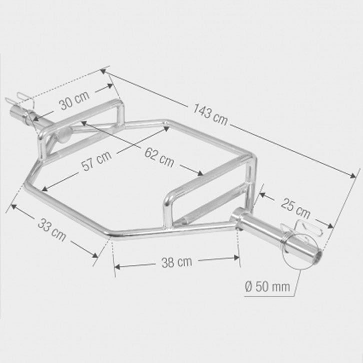 Trap Bar/Hexbar - 50mm