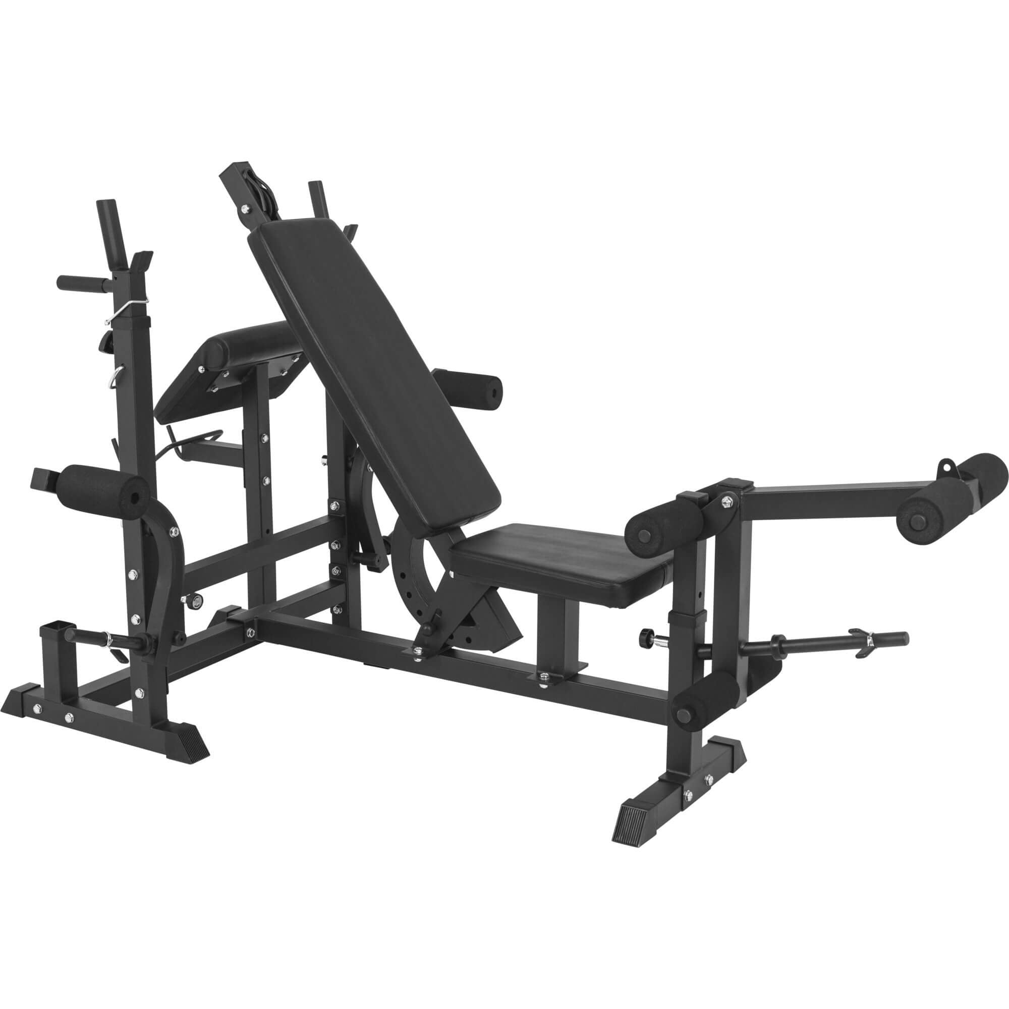 Multigym BASIC Black 100kg - Viktpaket Lats Gymgolv