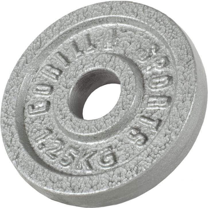 Viktskivor IRON Silver - 0,5kg-30kg