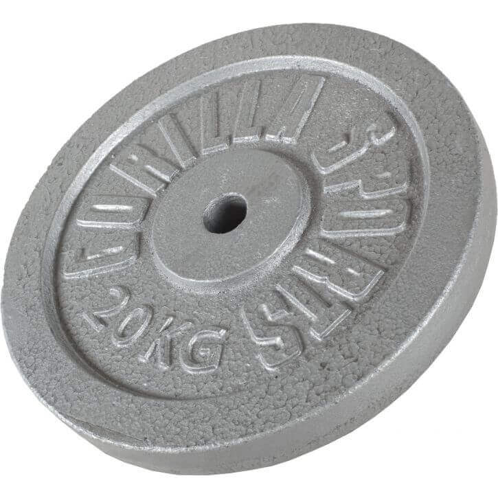 Viktskivor IRON Silver - 0,5kg-30kg