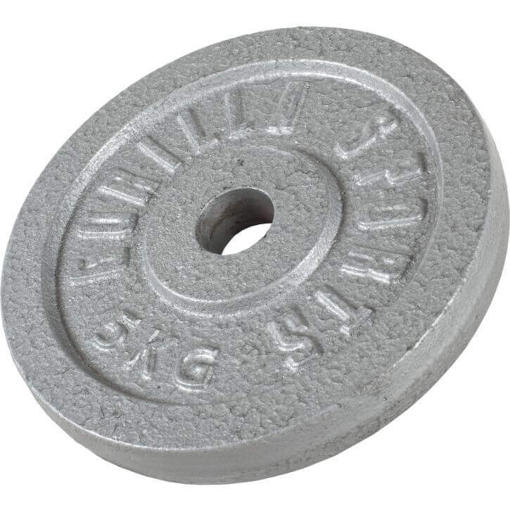 Viktskivor IRON Silver - 4x5kg 2x2,5kg 2x1,25kg