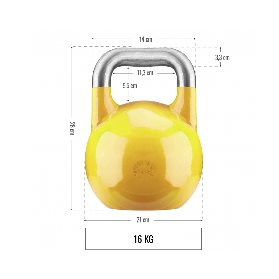 Kettlebell Competition Paket - 12kg + 16kg