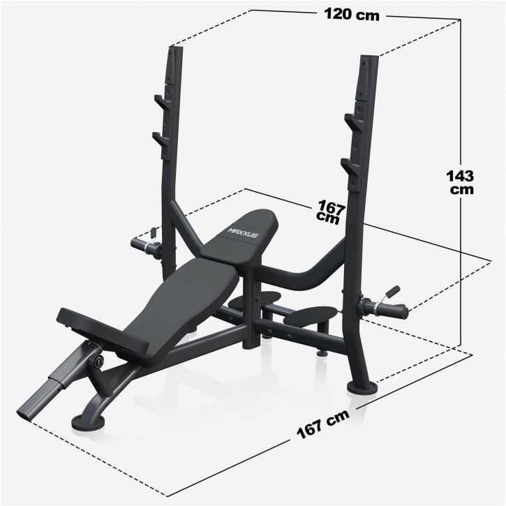 Sned Bänkpress Viktställ PRO 285kg