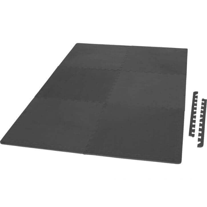 Multigym BASIC Black 100kg - Viktpaket Lats Gymgolv