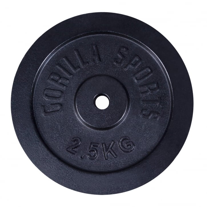 Viktskivor IRON Black - 0,5kg-30kg