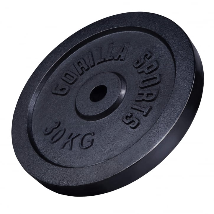 Viktskivor IRON Black 0,5kg-30kg