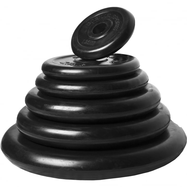 Curlstång Hantlar GUMMI - 70kg